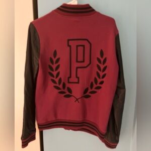 Pink by Victoria Secret, Varsity jacket. Size Medium.